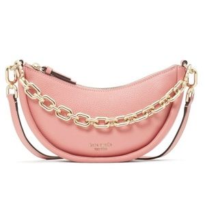 Kate Spade Small Smile Crossbody in Serene Pink